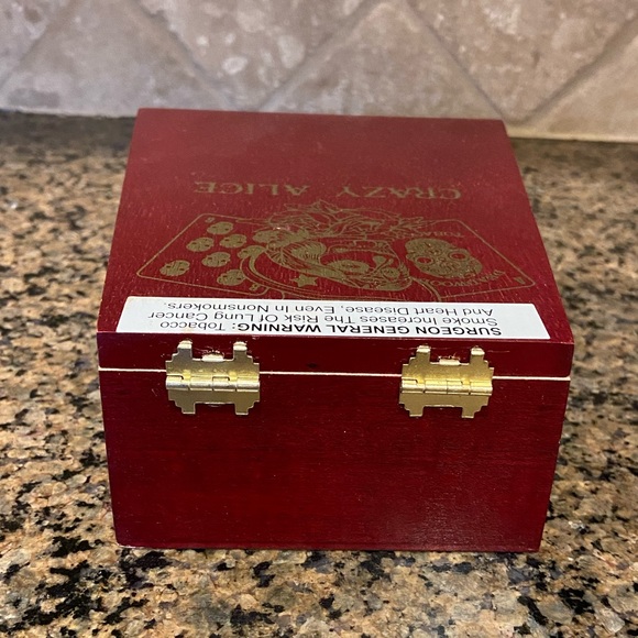 Cigar Box (empty) Drew Estate Crazy Alice - Picture 3 of 6